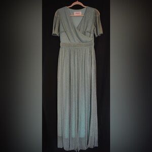 JessaKae Light Blue Maxi Mermaid Dress